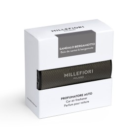 Osviežovač vzduchu do auta na mriežku MILLEFIORI Milano ICON SANDALO BERGAMOTTO