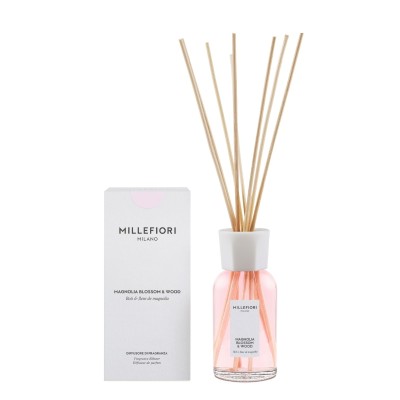 MILLEFIORI MAGNOLIA BLOSSOM & WOOD 77DDMW 250ml fragrance stick diffuser