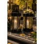 Znicz kapliczka GLAMOUR Lampion Kolumna R3 złoty 27cm