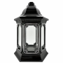 Znicz kapliczka GLAMOUR Lampion L-13 R1 srebrny 27cm