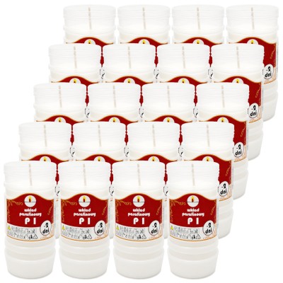 Wkłady do zniczy parafinowe Ulmar Oil P1 48h 2 dni 20 sztuk
