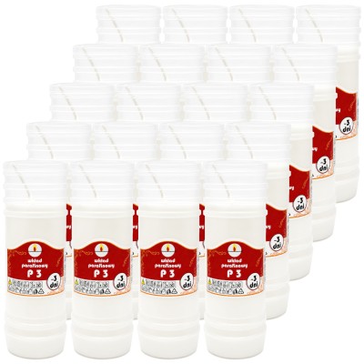 Wkłady do zniczy parafinowe Ulmar Oil P3 72h 3 dni 20 sztuk