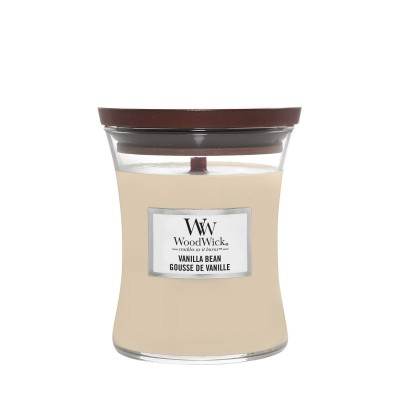 Vonná sviečka WoodWick Vanilla Bean stredná 275 g