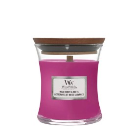 Vonná sviečka WoodWick Lesné plody a repa stredná 275 g