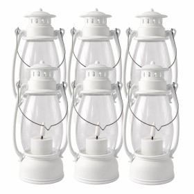 LED olejová lampa SUBITO KL 101 biela (298) 18cm 6 kusov