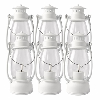 LED olejová lampa SUBITO KL 101 bílá (298) 18cm 6 kusů