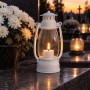 LED olejová lampa SUBITO KL 101 bílá (298) 18cm 6 kusů