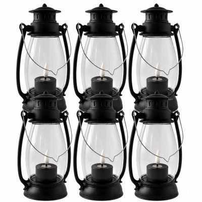LED olejová lampa SUBITO KL 101 černá (299) 18cm 6 kusů