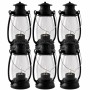 LED oil lamp SUBITO KL 101 black (299) 18cm 6 pieces