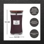Vonná sviečka WoodWick Spiced Blackberry veľká 610 g