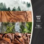 Vonná sviečka WoodWick White Teak stredná 275 g