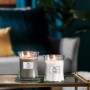 WoodWick White Teak Scented Candle Medium 275g