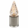 Świeca LED Sunlight szara - ciepłe światło (A7163O)