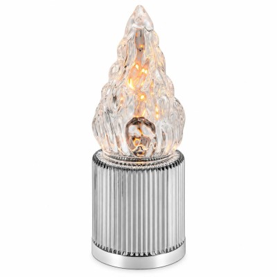 Sunlight LED Candle Silver - Warm Light (A7163O)