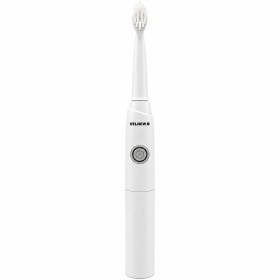VELNEW sonic toothbrush, white, 13,000 vibrations/min, two heads