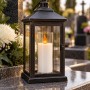 Sunlight LED candle (A7191) white tube moving flame 15 cm 1 piece