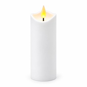 Agnes LED candle wave white warm flame 15 cm 1 piece