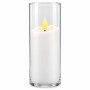 LED svíčka Agnes, bílá trubice, teplý plamen, 15 cm, 1 kus