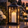 Świeca LED Agnes tuba biała ciepły płomień 15 cm 1 sztuka