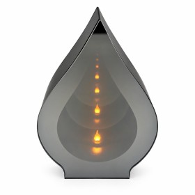 Znicz lampion LED SUBITO Kropla (1248) efekt nieskończonego płomienia 30cm