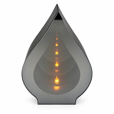 Znicz lampion LED SUBITO Kropla (1248) efekt nieskończonego płomienia 30cm