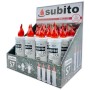 Wkłady do zniczy LED Subito S7 12 sztuk czerwony